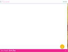 Tablet Screenshot of florista.in