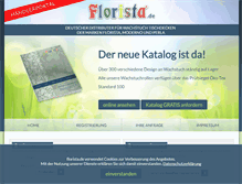 Tablet Screenshot of florista.de