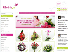 Tablet Screenshot of florista.pt